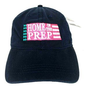 Home Of The Prep Hat Baseball Cap Adjustable Blue Country Club Prep